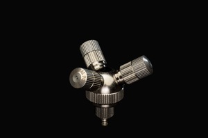 Racimo de boquilla de niebla de alta presión para uso en jardín Latón ni-chapado Ángulo de pulverización de 180 grados Aumento de volumen de niebla - Product Image 4