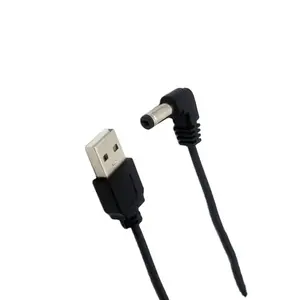 DC 5.5*2.1 90 degree Power Cable 5V DC cable 1m