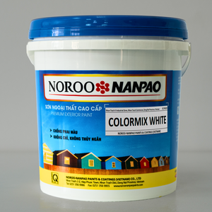 NOROO NANPAO COLORMIX Acrylic Liquid Coating Exterior Building <b>Paint</b> Brush Application <b>White</b> Color - Product Image 5