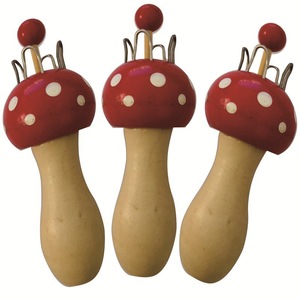 Machine à tricoter et à coudre en bois DIY pour enfants, outil de tissage de corde et de fil de laine pour la confection de poupées, jouets de couture et de tissage - Product Image 2