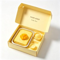 Boîte en papier personnalisée pour pâtisseries et donuts, encre de soja, haute qualité, vente en gros, emballage à emporter pour desserts, boîte à pain et gâteaux, offre spéciale