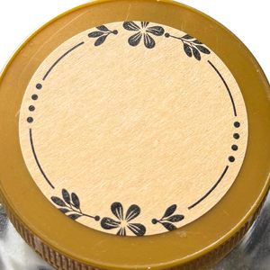 <span class=keywords><strong>Étiquettes</strong></span> pour la mise en conserve des aliments, des boissons, des noix, autocollants en papier kraft brun pour écrire - Product Image 6