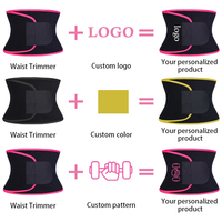 Ceinture de sudation amincissante en néoprène personnalisée pour la perte de poids, le fitness et le soutien lombaire compressif pour la gym