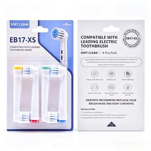 Cabezales de Repuesto de Cepillo de Dientes Eléctrico Sónico Eb17-XS con Cerdas Suaves Personalizadas, para Uso Doméstico y de Viaje para Adultos, con Certificación CE - Product Image 3