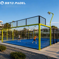 Lapangan Padel Panoramic Terlaris 2026, Lapangan Tenis Padel Luar Ruangan untuk Dijual, Beli Lapangan Padel