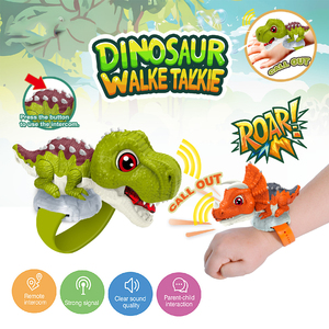 Cute Dinosaur <b>Walkie</b> <b>Talkie</b> Dino Shape <b>Walkie</b>-<b>Talkie</b> Set Radio Interphone Call Bracelet Toys - Product Image 2