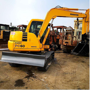 รถขุด PC60 Komatsu มือสองราคาไม่แพงมีใบอนุญาตของแท้ - Product Image 2