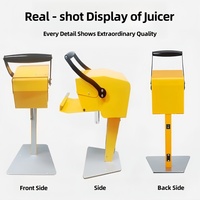 Nieuwe commerciële elektrische mixer met motor voor het extraheren van vers fruit sap, speciaal voor ananas & dragon fruit, 24V 200W