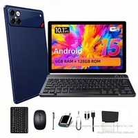 Tablet I18 Pro 10" IPS 8+128GB MTK Android 15 untuk Gaming dan Hiburan Meksiko & Amerika Latin