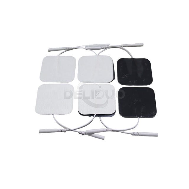 Self Adhesive Wires Non Woven 5*5Cm Square Conductive Gel Materials For Negative Pin Electrode Ten Unit Electrosurgical Foil Gel