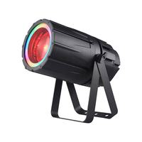 Projecteur LED Par Slim d'extérieur 150W avec Zoom, RVB, Jaune, Blanc Chaud 5-en-1, Étanche IP65, DMX512, Ra90, en Alliage d'Aluminium, 50000, Dimmable