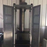 Testeur de compression de cheminée verticale contrôlé par ordinateur conforme à la norme JC/T854-2008 pour la résistance des conduites de ventilation des bâtiments