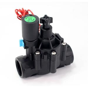 Válvula solenoide de riego Zanson de 1 pulgada CA 24V con interruptor manual para sistema de riego por goteo de jardín - Product Image 3