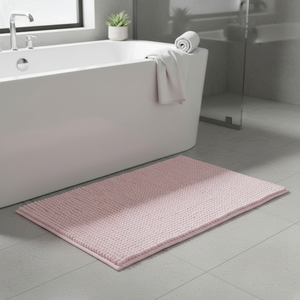 Tappetino da Bagno 40X60CM Rosa Pastello a Forma di Bruco - Product Image 3