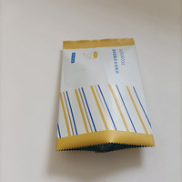 Sac en plastique d'emballage de bouffée de maquillage de taille et d'impression personnalisée scellée à dos d'aluminium personnalisable