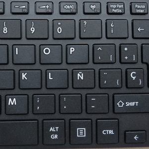 <span class=keywords><strong>SP</strong></span> bàn phím tiếng Tây Ban Nha cho <span class=keywords><strong>Toshiba</strong></span> C40-B C40D-B C40DT-B C40T-B C45-B C45D-B C45T-B C45DT-B 0kn0-vp1la13 NSK-V60SU 9z. nbesu. 01E - Product Image 2