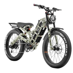 Chất Béo Lốp Leo Núi Xe Đạp Cho Người Lớn Phía Sau Động Cơ 250W 48V 26 "Lớn Lốp Xe 2 Bánh Xe E Xe Đạp EU Kho Đầy Đủ Hệ Thống Treo - Product Image 1