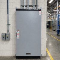 Tableau de distribution d'alimentation XL-21, double alimentation ATS 220Y/127V 200A, boîtier métallique basse tension IP66, verrouillage anti-effraction, 6 prises