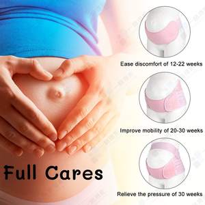 Cinturón <span class=keywords><strong>de</strong></span> Maternidad HKJD, Ajustable, Transpirable, para Mujeres Embarazadas, <span class=keywords><strong>de</strong></span> Poliéster Suave para la Piel, Soporte Médico - Product Image 4