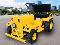 Kart électrique à quatre roues personnalisable Usine extérieure pour enfants Équipement d'amusement Tracteur électrique Fabricant de jouets