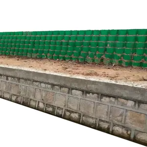 最优质的车道砾石轻质材料，带稳定的停车场道路土壤稳定器土工格栅