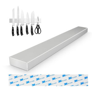 Barre magnétique pour couteaux de haute qualité, 16 pouces, en acier inoxydable, support magnétique pour couteaux, <span class=keywords><strong>porte</strong></span>-couteaux magnétique - Product Image 1