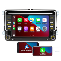 Radio con GPS de 7 Pulgadas para Auto, Compatible con VW Golf, Polo, Beetle, Amarok, Touran, Passat, con Carplay Inalámbrico, Android Auto, Unidad Principal Android Volkswagen