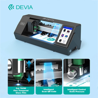 Film protecteur d'écran en hydrogel Devia 12,9 pouces, machine de découpe automatique à lame de pression pour films de protection arrière de téléphone portable