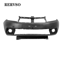 Pare-chocs avant de bonne qualité (noir mat) avec 4 trous pour Dacia Logan 2017 Oem 620223233R XF920-005B-1