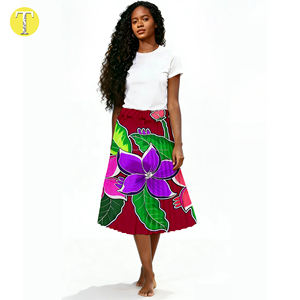 El Último Vestido Largo de Frangipani a la Moda, Vestido de Mujer de Alta Calidad de Wallis y <span class=keywords><strong>Futuna</strong></span>, Vestido Isleño de Estilo Hawaiano - Product Image 1