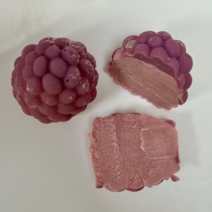 Dernière tendance : Crème glacée en forme de raisin, très vendue, avec enrobage au chocolat, certifiée Halal, crème glacée alimentaire - Product Image 4