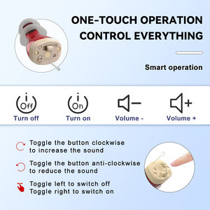 老年人数字CIC迷你助听器可充电隐形助听器功放价格表助听器制造商便宜 - Product Image 6