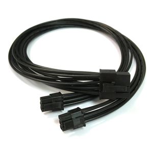 Angitu Factory 1007 Adaptateur répartiteur 18AWG PCI-E 8 broches vers Mini 6 broches <span class=keywords><strong>Mac</strong></span> <span class=keywords><strong>G5</strong></span> Pro Carte Grahpic Cable-30cm d'alimentation - Product Image 1