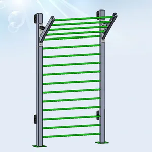 Wall Mounted Rack Integrated Training Equipment Power Rack Pullup Bar Multi Training Rack MND