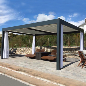 <span class=keywords><strong>Jardin</strong></span> extérieur étanche toit ouvrant système d'ombrage pergola d'auvent de <span class=keywords><strong>belvédère</strong></span> - Product Image 5