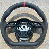 Volant sport en cuir pour Audi A7 A3 A4 A5 A6 A8 C6 C7 C8 S3 S4 S5 S6 B8.5 B8 TTRS TTS TT RS3 RS4 RS5 RS6 RS7 Q3 Q5 Q7
