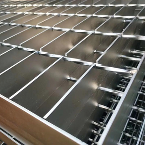 Grille de sol en acier galvanisé à chaud, barre plate <span class=keywords><strong>25</strong></span> x 5 mm, acier inoxydable pour l'extérieur, drain de sol avec grille - Product Image 1