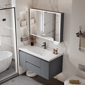 A buon mercato appendere a muro mobili da <span class=keywords><strong>bagno</strong></span> spazio a nido d'ape in alluminio singolo lavandino <span class=keywords><strong>bagno</strong></span> mobili mobili mobili da parete - Product Image 2