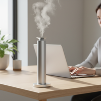 Diffuseur d'arômes sans eau pour la maison, diffuseur d'huiles essentielles, commande intelligente Wifi, diffuseur d'air rechargeable