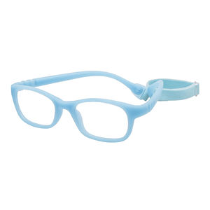 高級子供安全柔軟で安価な眼鏡フレームストラップ付きファッショナブルな柔らかいゴム製子供用メガネ光学眼鏡フレーム - Product Image 3