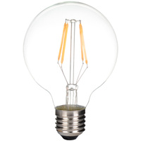 Ampoule LED Edison gris fumé Shineu G125 G80 G95 sphérique miroir télécommande DC blanc chaud doux décorative résidentielle CE CRI
