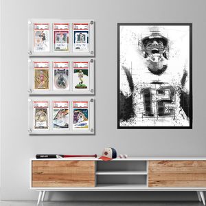 Étui magnétique en acrylique Protecteur personnalisé à 3 fentes pour cartes à collectionner CGC Comic Slab Acrylic BGS SGC Storage trading card Box Display Case - Product Image 2