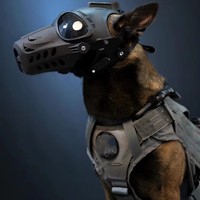 Casque de luxe pour chien avec lunettes de protection 4G sans fil anti-explosion (Nylon ABS Plastiques techniques) Personnalisé pour l'entraînement des animaux de compagnie