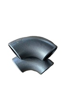 Coude de tuyauterie en acier au carbone allié, soudé, 45 degrés, basse pression, résistant à la corrosion, ASME B16.9 A234WPB Classe 1000, antirouille