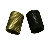 Laiton moleté bouton écrou précision CNC tour Machine Auto pièces de rechange pas cher prix rotatif aluminium 2018 Micro usinage ZY Andozing