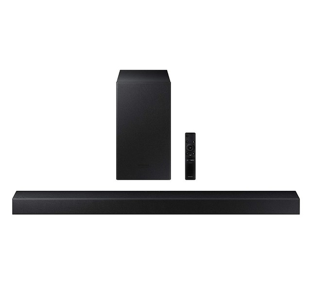 Vofull Home Audio 120W Soundbar 2.1 TV Sound Bar Speaker for Home Theatre System with Wired Subwoofer