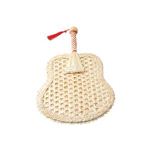 Ventiladores de mano, ventilador de refrigeración Artificial de paja de trigo, estilo <span class=keywords><strong>chino</strong></span> decorativo, respetuoso con el medio ambiente, decoración del hogar <span class=keywords><strong>antiguo</strong></span> DIY - Product Image 5