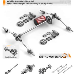รถบังคับวิทยุ 2.4g 4wd รุ่น SJY-HS16452 ความเร็ว 52 กม./ชม. ของเล่นรถดริฟท์ 1/6 ขับเคลื่อนสี่ล้อแบบไร้แปรงถ่าน - Product Image 5