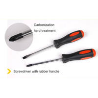 Ensemble d'outils professionnels de 50 pièces, boîte d'outils professionnelle, ensemble d'outils de réparation automobile avec pince à sertir et marteau à griffes