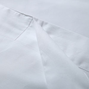 Juego de Ropa de Cama de Hotel de 3 Estrellas, 180*200cm, Venta al por Mayor, Color Blanco, Juego de Funda Nórdica y Sábanas, Rayas, 100% Algodón - Product Image 4